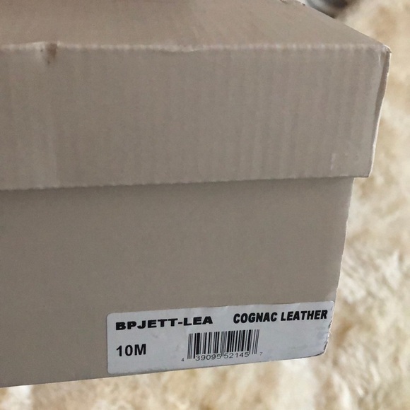 BP Jett Leather Ankle Bootie In Cognac 10 - Picture 10 of 12